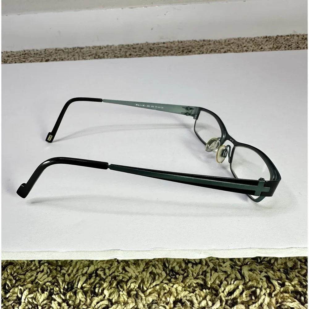 Kliik Denmark Eyeglasses FRAMES ONLY 269 233 Green Full Rim Metal 47-16-135